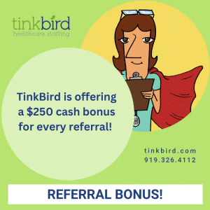 TinkBird nurse referral incentive