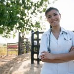 nurse working in a rural area thanks to the APRN Compact legislation