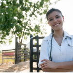 nurse working in a rural area thanks to the APRN Compact legislation