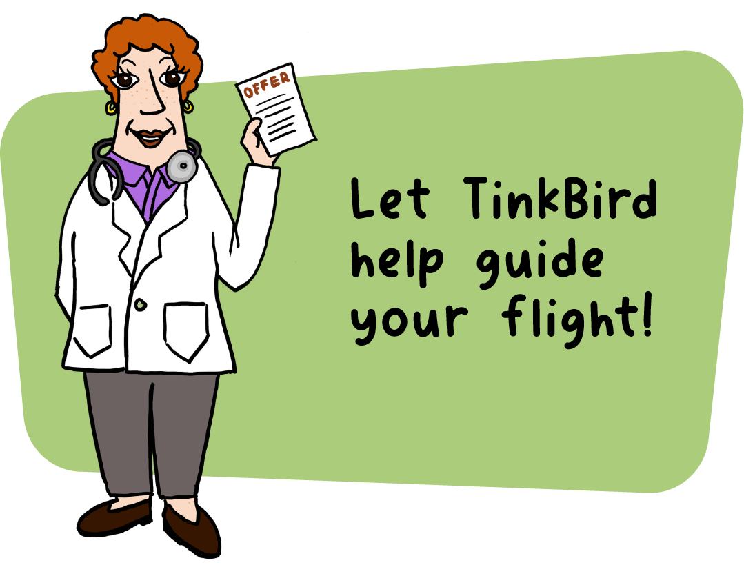 Let Tinkbird help guide your flight!